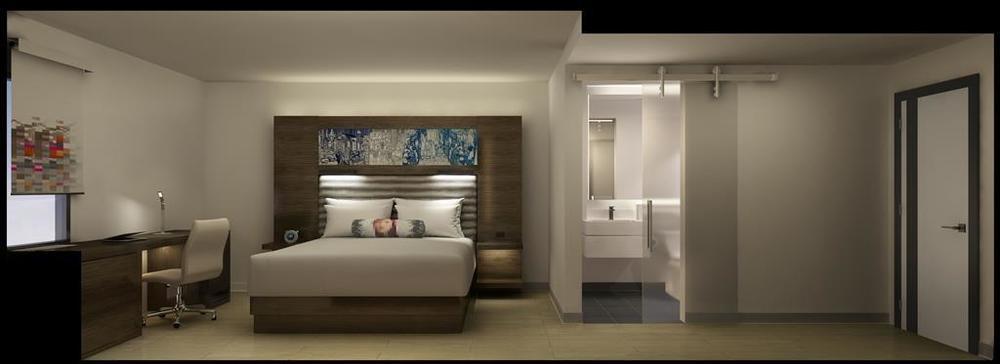 Aloft Sunnyvale Hotel Room photo